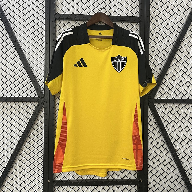 Atletico Madrid 25/26 Atlético Mineiro Training Jersey Yellow S-4XL
