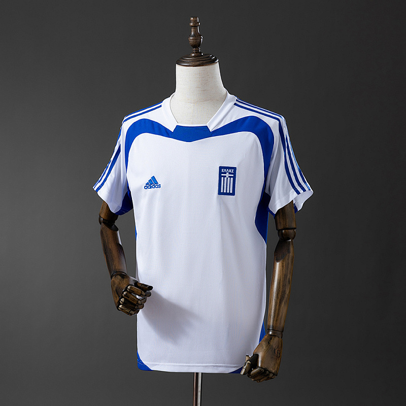Greece 2004 Greece 2004 Away Retro Jersey S-XXL