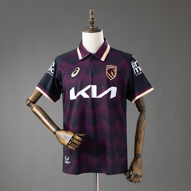 Nazionale NRL Brisbane Broncos 2026 Men's Club World Cup Challenge Jersey S-7XL