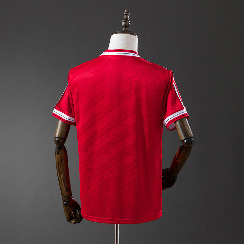 M-U 1986/88 M-U 1986/88 Home Retro Jersey S-XXL 2