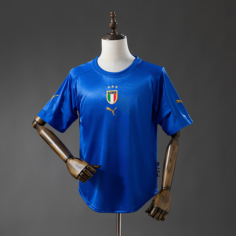 Italian 2004 Italian 2004 Home Retro Jersey S-XXL