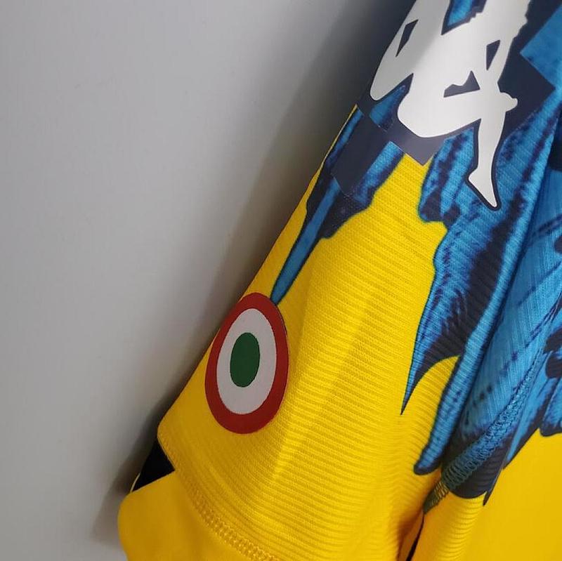 Napoli 21/22 S.S.C. Napoli Yellow blue Kappa × Marcelo Burlon S-XXL 11