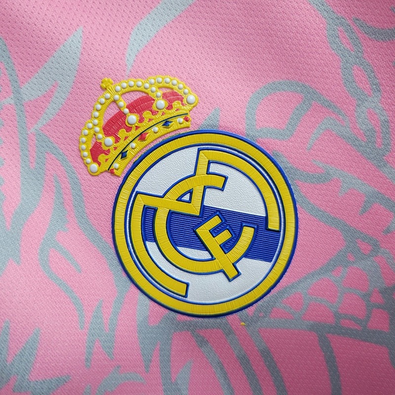 Real Madrid 23-24 Real Madrid Dragon Pink Size S-XXL 6