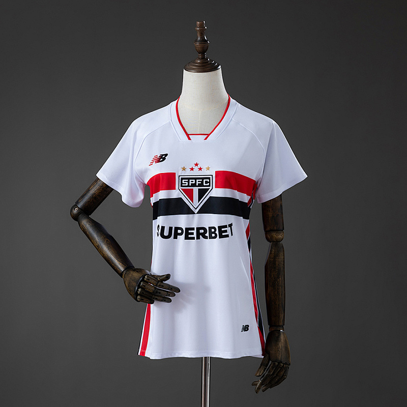 São Paulo Sao Paulo 26/27 Home Women's Jersey S-XXL