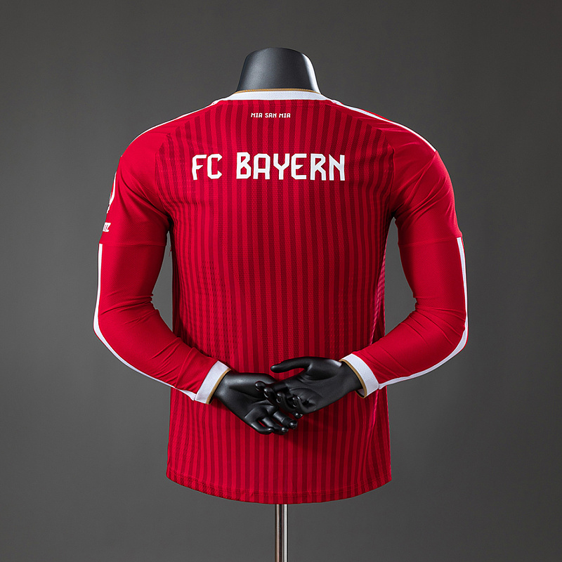 Bayern Munich Bayern Munich 26/27 Home Player Long Sleeved Jersey S-3XL 2