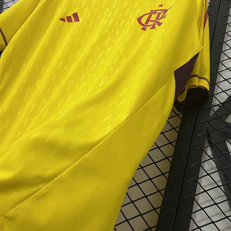 Flamengo 24/25 Flamengo Limited Edition Goalkeeper Yellow Jersey S-4XL 7