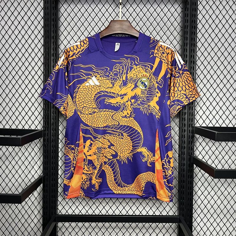Real Madrid Real Madrid 2024/25 Purple Dragon Special Edition Jersey S-XXL