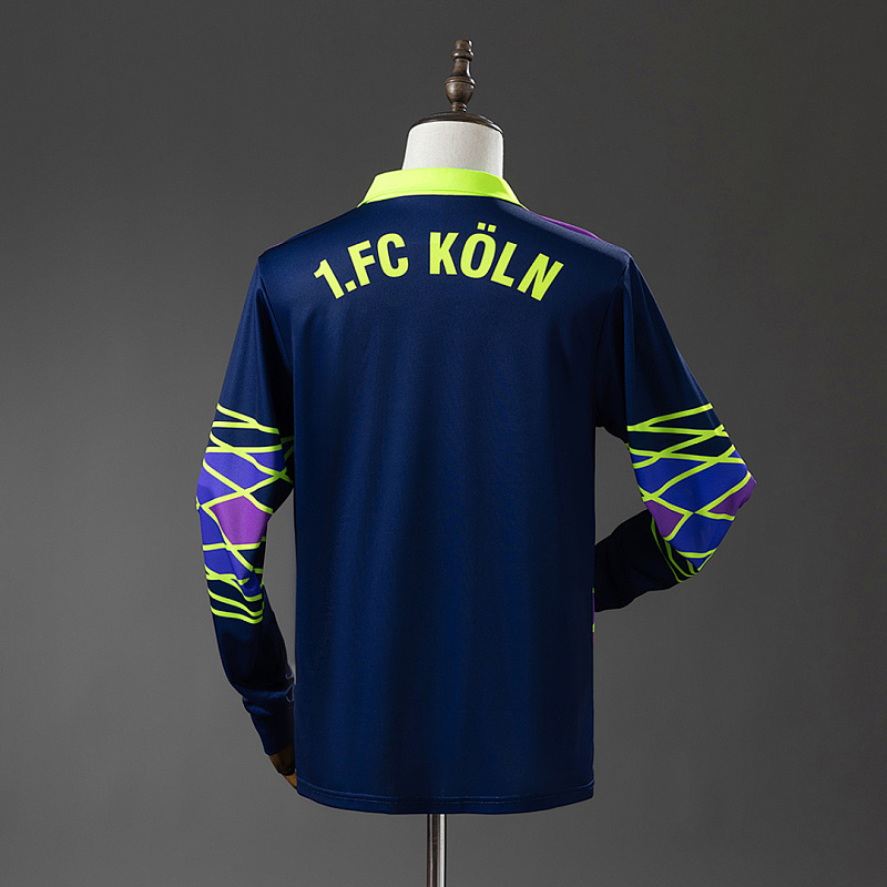 Köln Goalkeeper Köln 91/92 Goalkeeper Long Sleeves Retro Jersey S-XXL 2