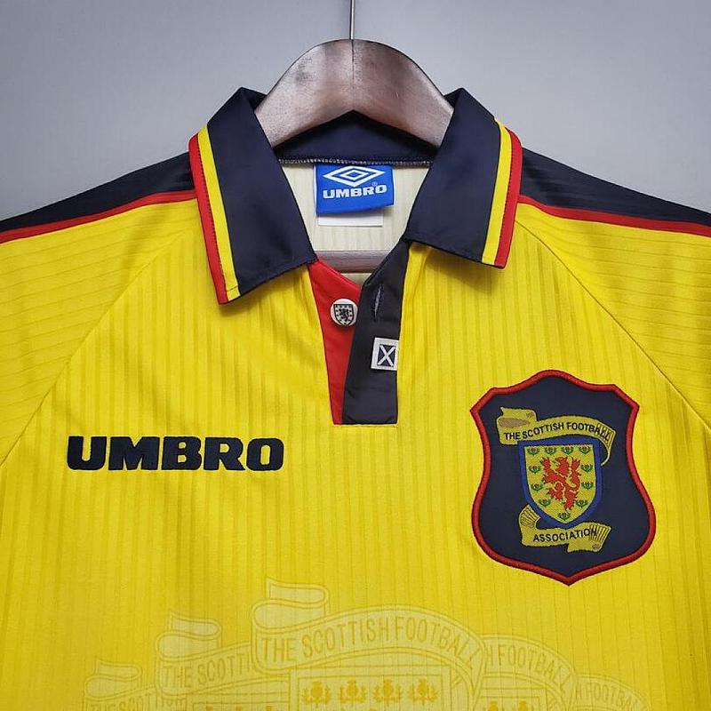 Scozia Retro Scotland 96/98 Yellow S-XXL 2