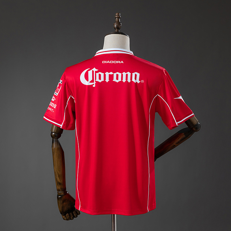 Deportivo Toluca Deportivo Toluca 98/99 Home Retro Jersey S-XXL 2