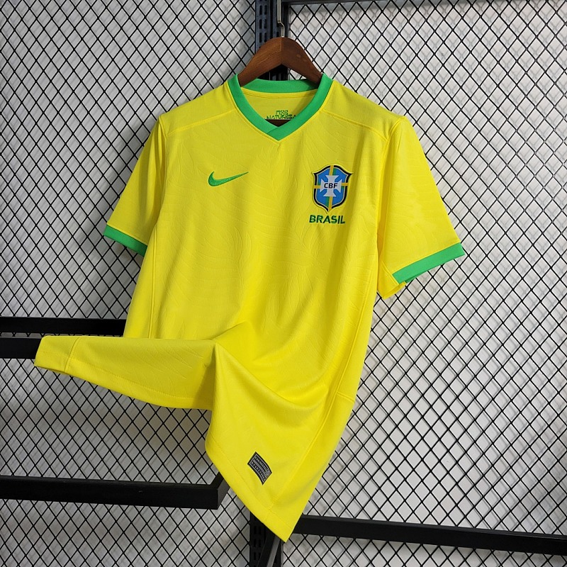 Brasile 23-24 Brazil Home Size S-4XL 3