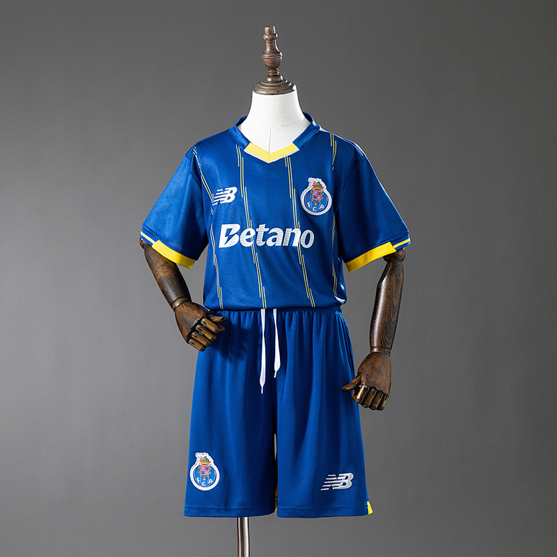 Porto Porto 25/26 Fourth Away Kids Kit Jersey Size 16-28