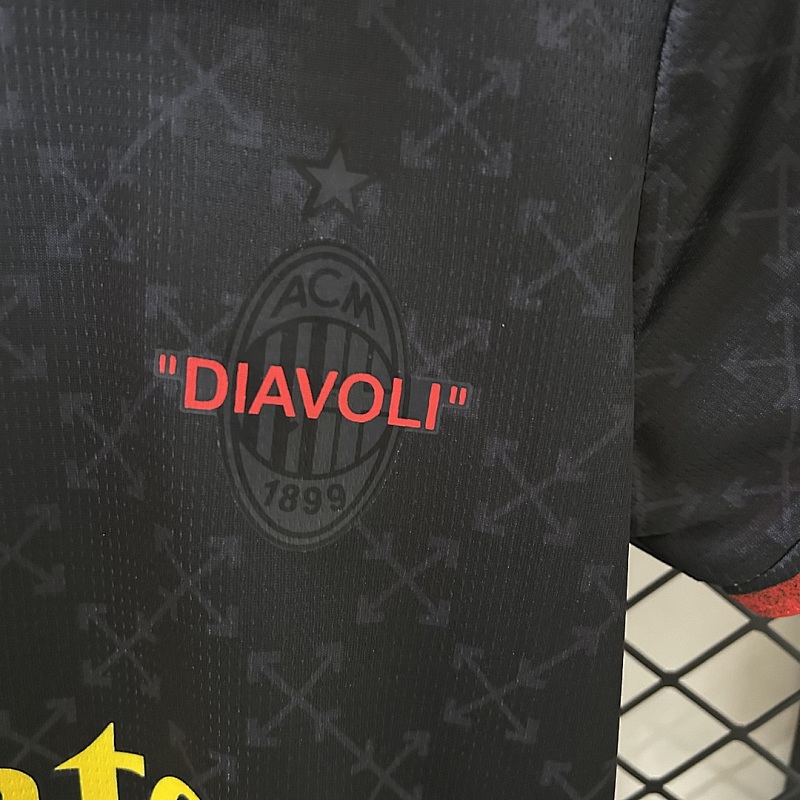 Milan 25/26 kids AC Milan Co-Branded Edition Jersey 16-28 5