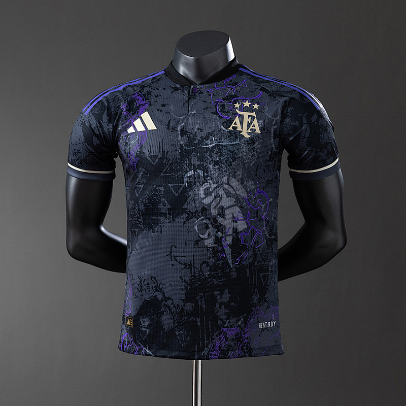 Argentina Argentina 25/26 Purple Black-Special Edition Player Jersey S-3XL