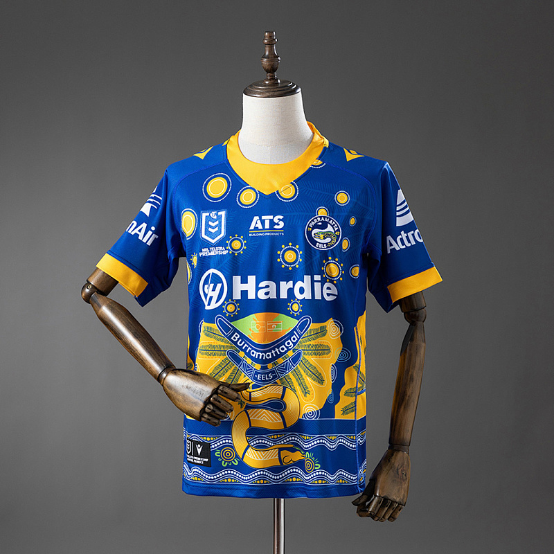 NRL Parramatta NRL Parramatta Eels 2025 Indigenous Jersey S-5XL