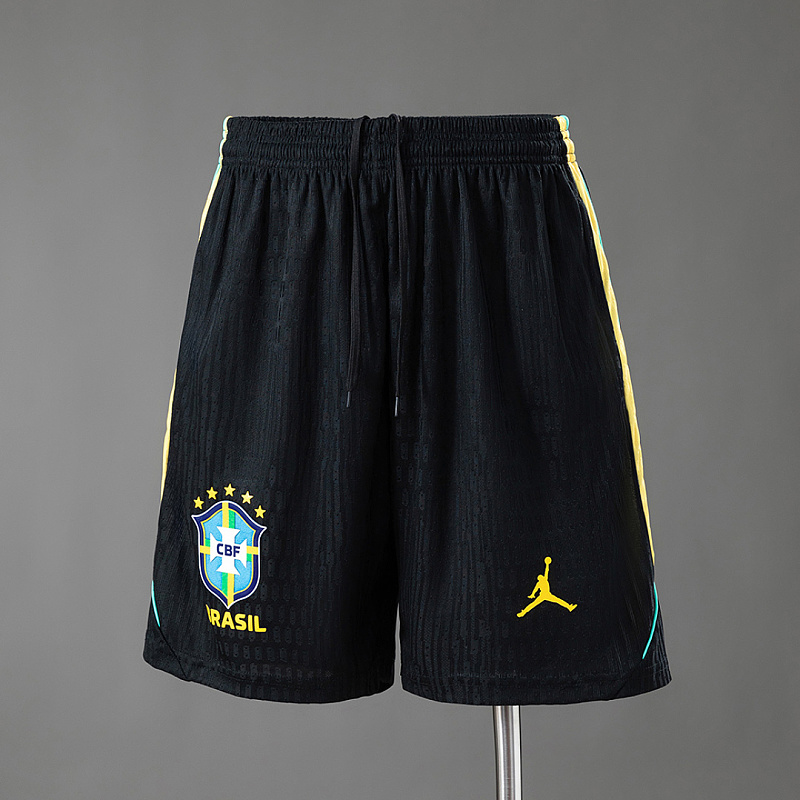 Brasile Brazil 2026 Player Training Zipper Shorts S-3XL