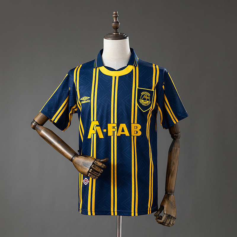 Aberdeen Jersey Aberdeen 93/94 Away Retro Jersey S-XXL