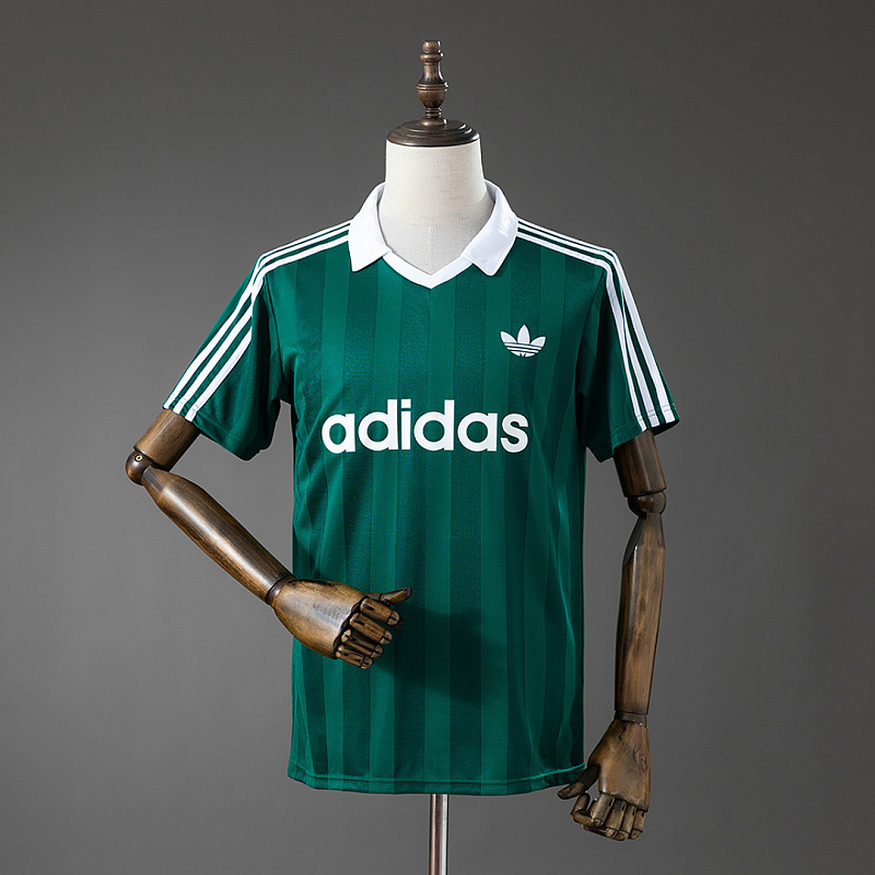 AD Archive AD Archive Collar Engineered Jersey - Green S-XXL