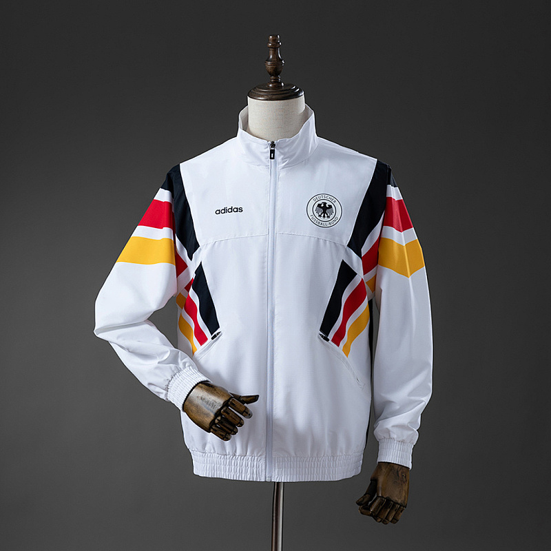 German 1996 German 1996 Retro Windbreaker - White S-XXL