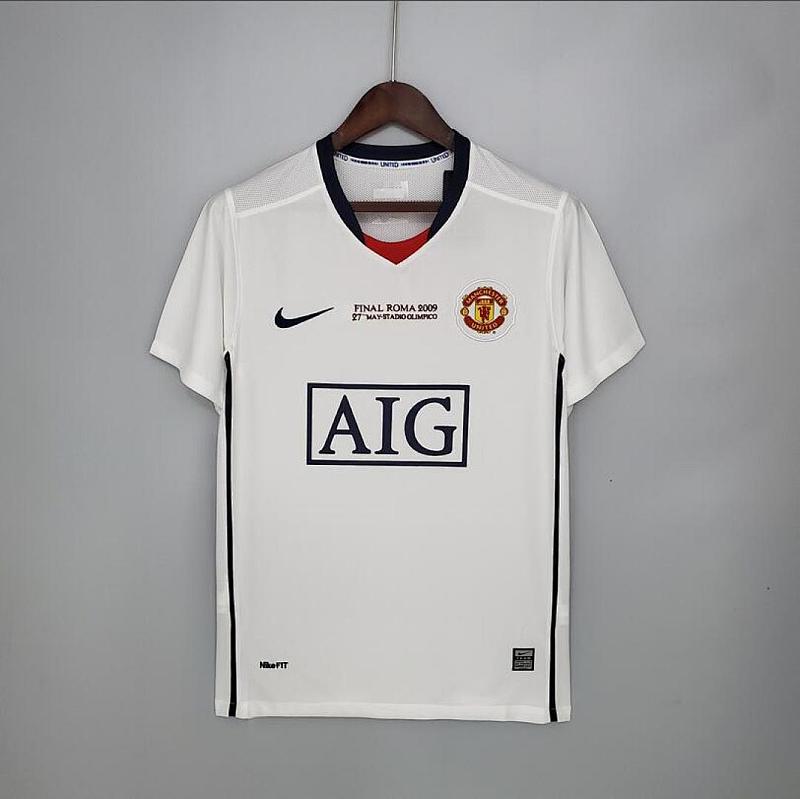 M. United Retro M. United 08/09 Champions League away white S-XXL