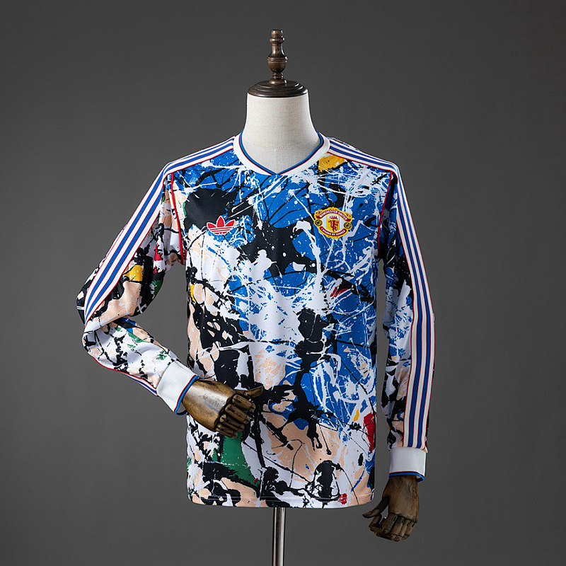 M-U Originals M-U 25/26 Originals Stone Roses Long-Sleeve Jersey S-4XL