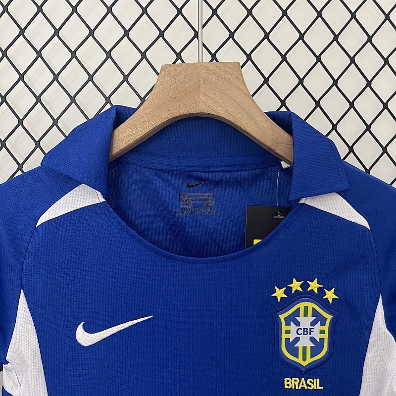 Brasile kids Brazil 2002 away size: 16-28 3