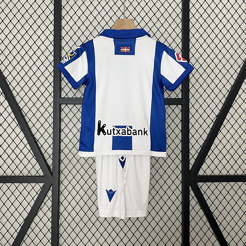 Real Sociedad 24/25 kids Real Sociedad home size: 16-28 2