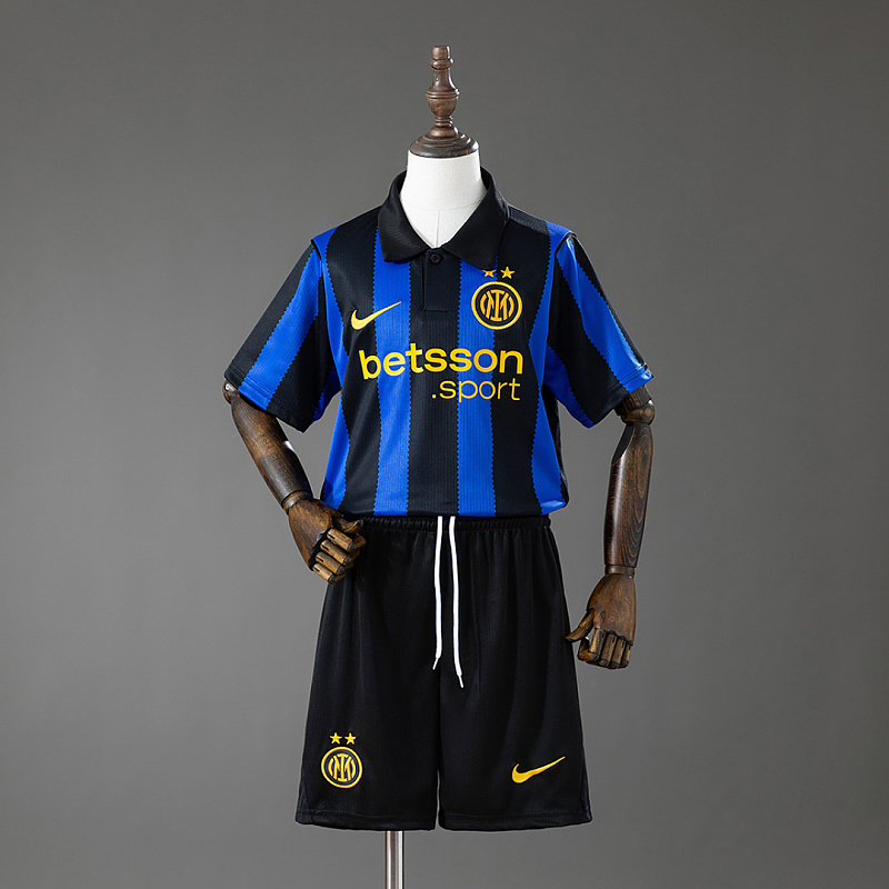 Inter Inter Milan 26/27 Home Kids Kit Jersey Size 16-28