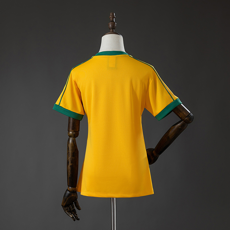 Flamengo Flamengo 26/27 Zico Signature World Cup Version Yellow Womens Jersey S-XXL 2