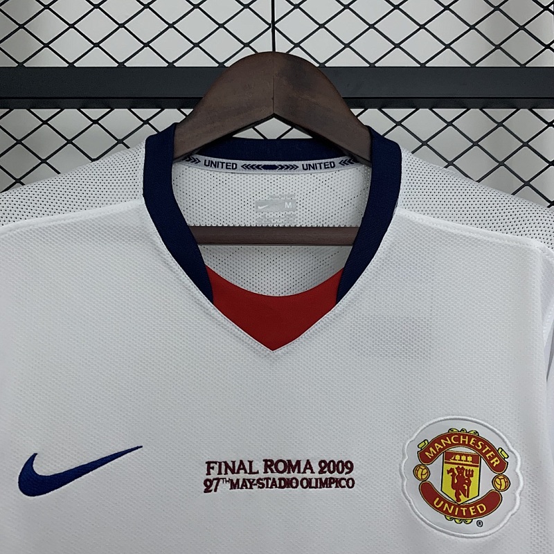 M-U Champions Retro M-U 08/09 Champions League Away Edition S-XXL 4