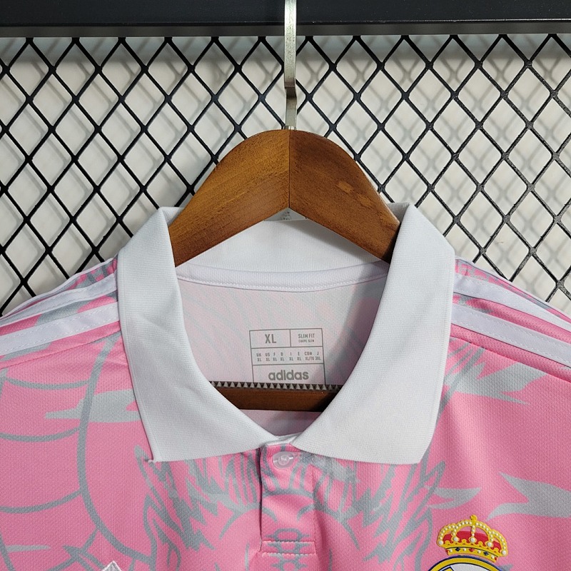 Real Madrid 23-24 Real Madrid Dragon Pink Size S-XXL 4