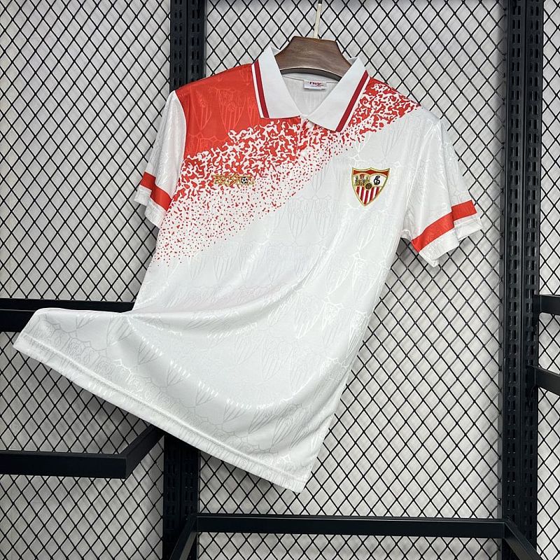 Sevilla Sevilla FC 1993/94 Home Retro Jersey S-XXL 2