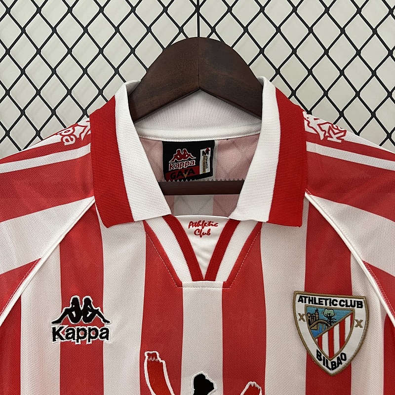 Athletic Bilbao Retro Athletic Bilbao 100th Anniversary Home Stadium S-XXL 3