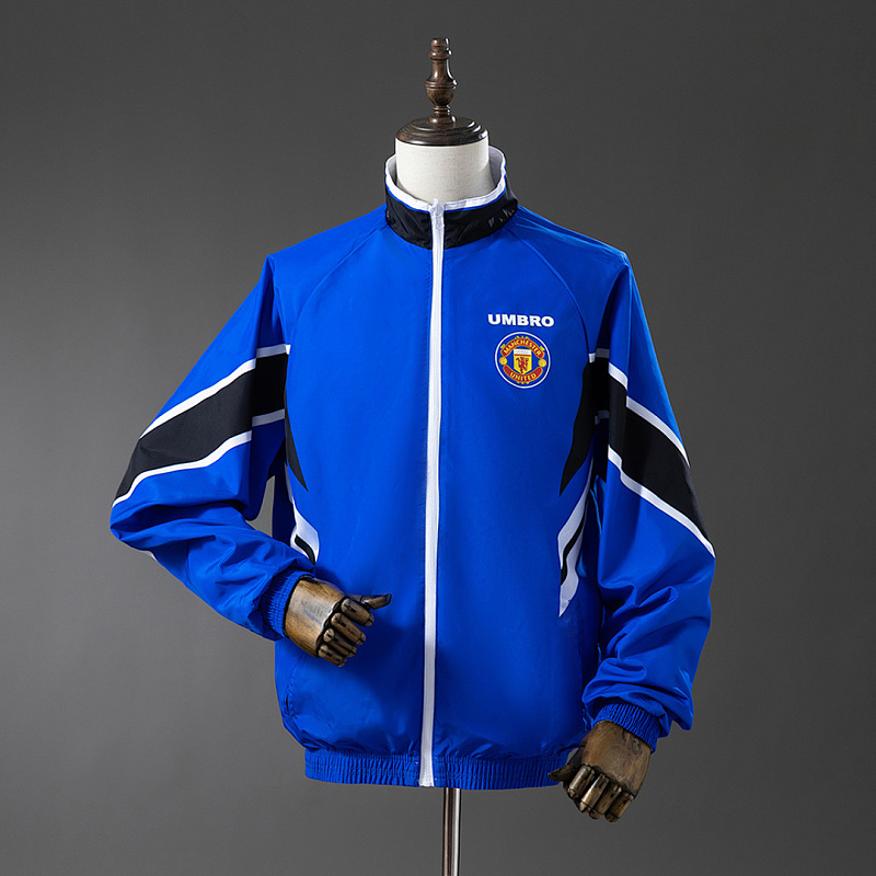 M-U Reversible M-U Reversible Jacket Windbreaker - White & Blue S-XXL 4