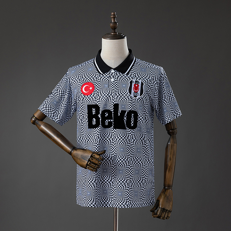 Besiktas JK Besiktas JK 91/92 Home Retro Jersey S-XXL