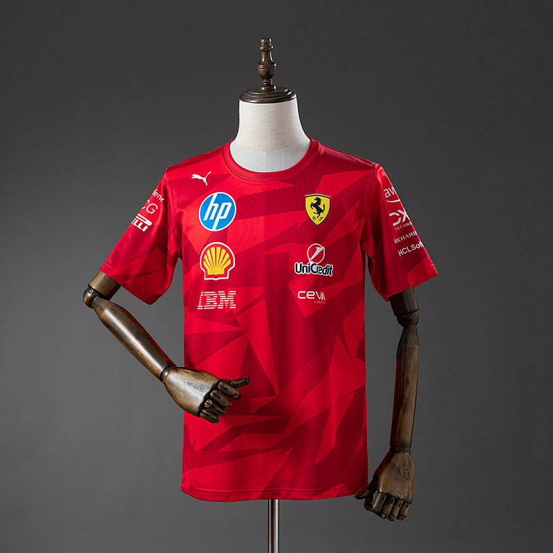 F1 Ferrari F1 Ferrari T-shirt, Red S-5XL