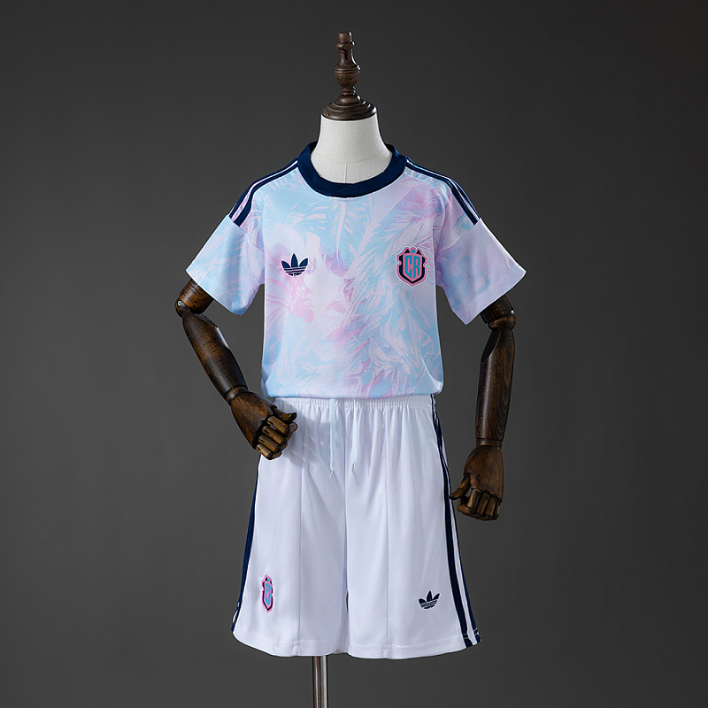 Costa Rica Costa Rica 2026 Away Kids Kit Jersey Size 16-30