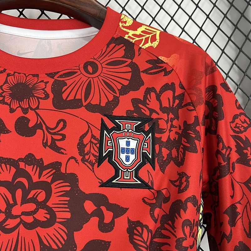 Portogallo Portugal 2024/25 Special Edition Red Jersey S-XXL 8
