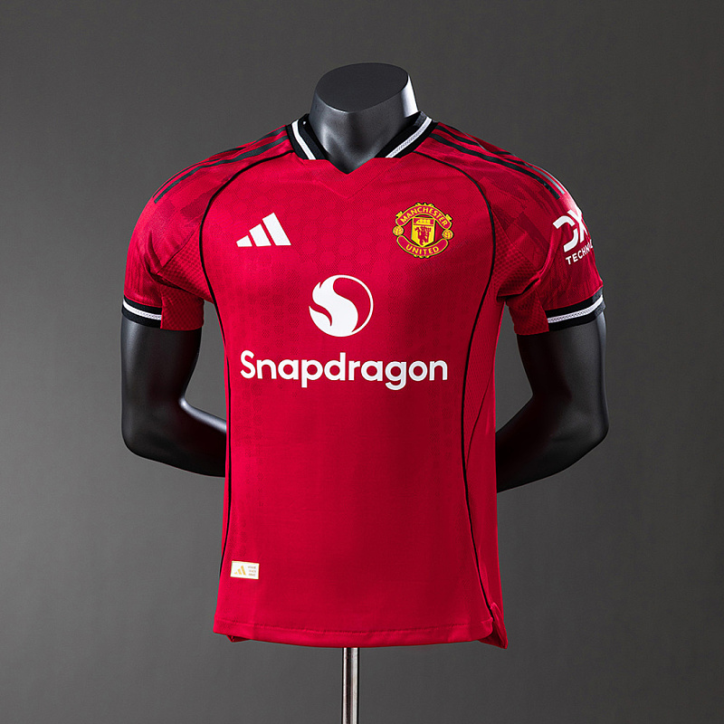 M-U Version M-U 25/26 Home Player Jersey S-4XL