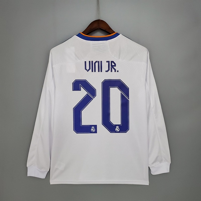 Real Madrid 21/22 Real Madrid final version long sleeve home S-XXL 3