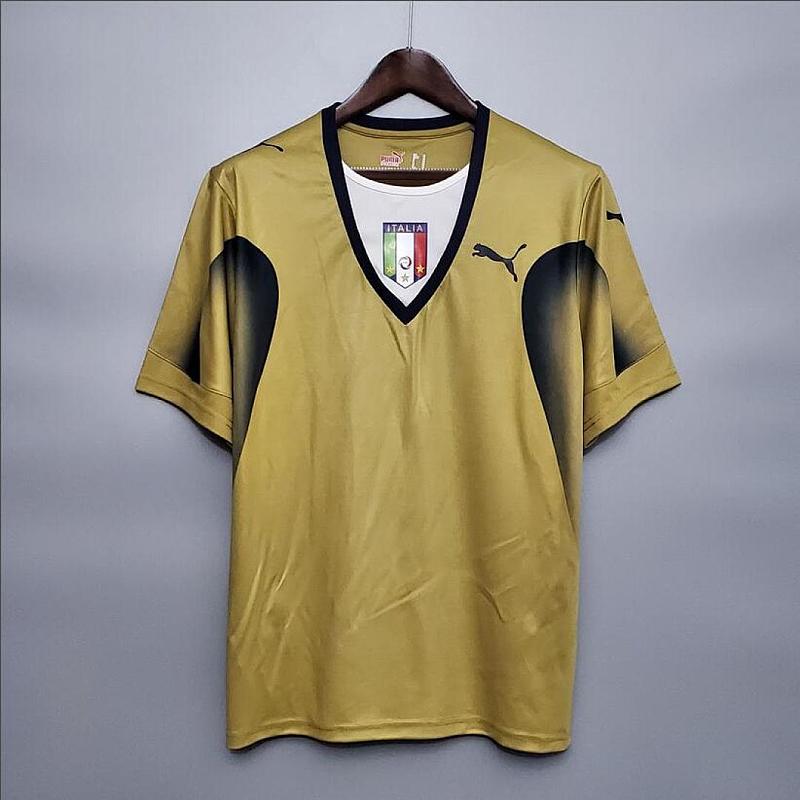 Italia Retro 2006 Italy Golden S-XXL