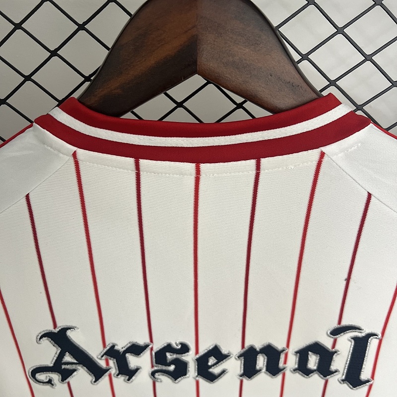 Arsenal 25/26 Arsenal Baseball Jersey S-4XL 5