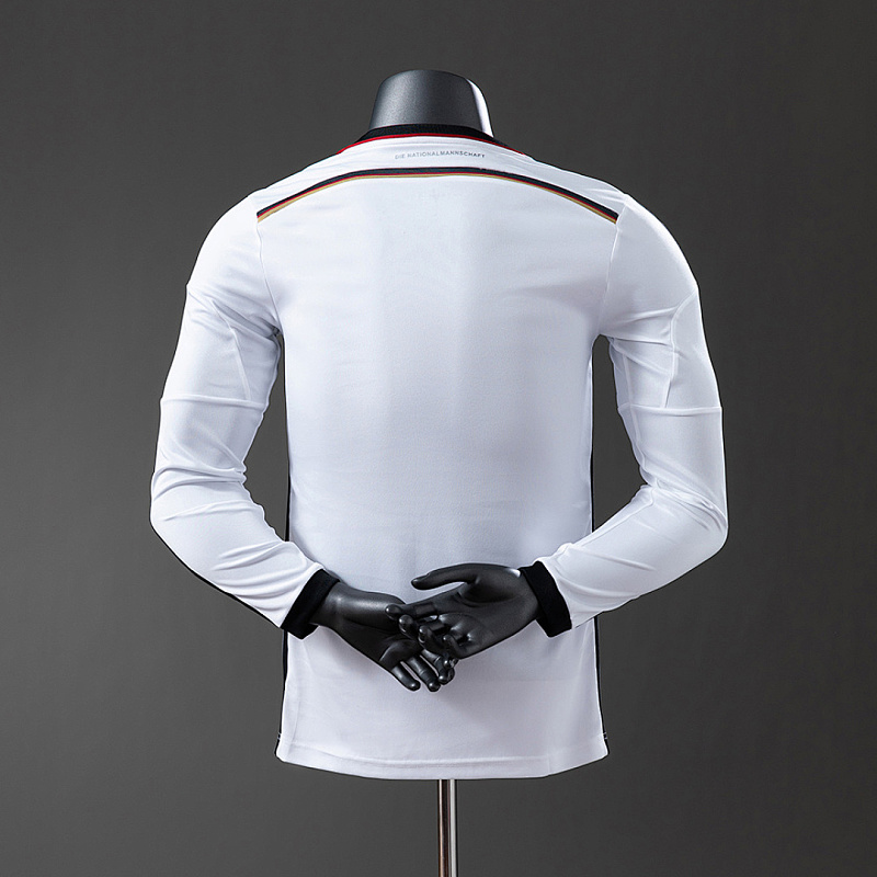 Germania Germany 2014 Home Long Sleeve Player Retro Jersey S-3XL 2