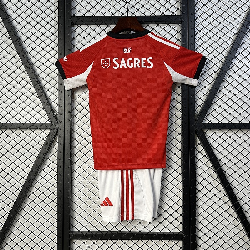 Benfica 25/26 Kids Benfica Home Size: 16-28 4