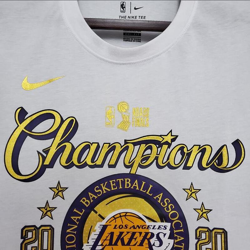Lakers championship Lakers championship shirt white S-XXL 2