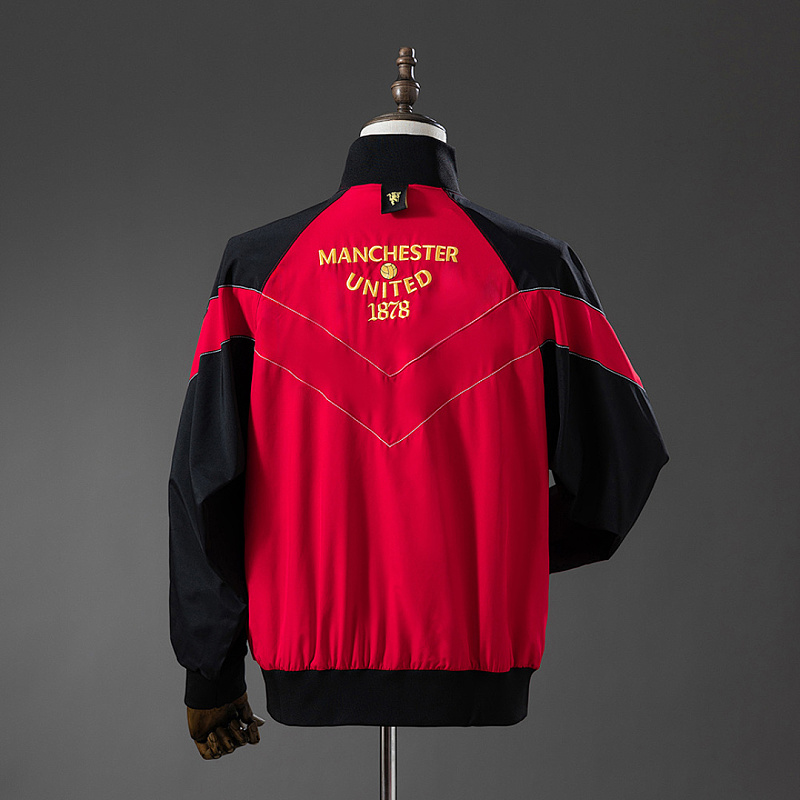 M-U Windbreaker M-U 06/07 Windbreaker - Black & Red S-XXL 2
