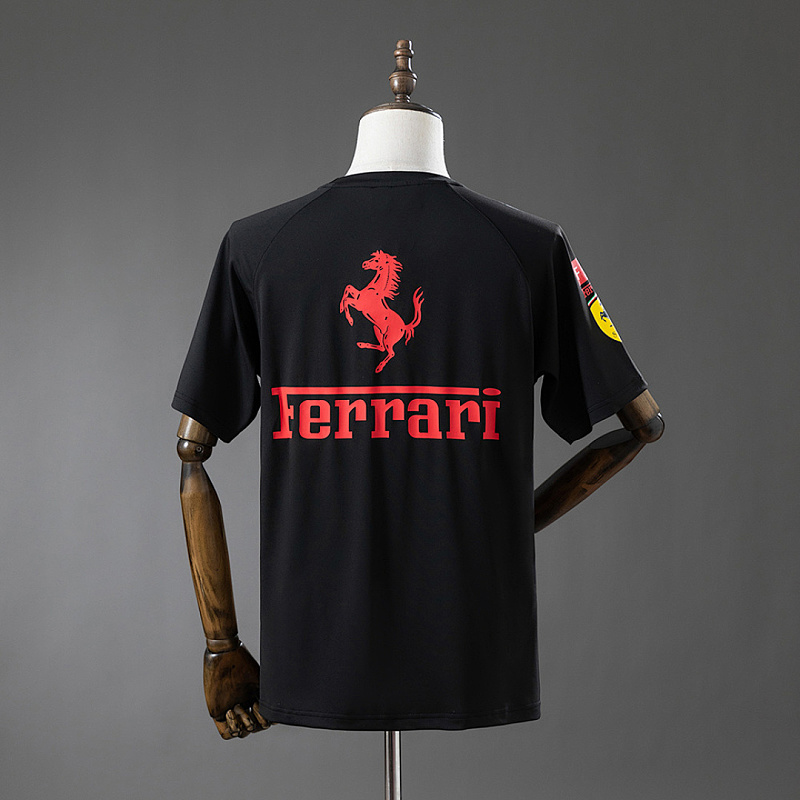 Scuderia Ferrari Scuderia Ferrari F1 2025 Black T-shirt S-3XL 2