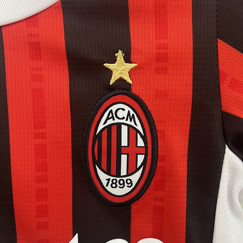 Milan 24/25 kids AC Milan home size: 16-28 5