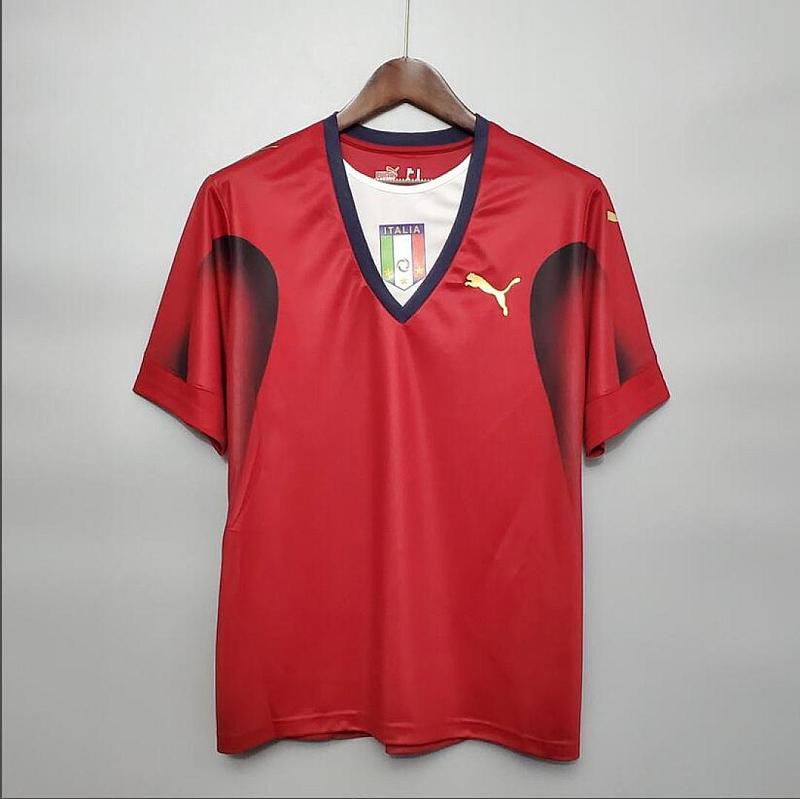 Italia Retro 2006 Italy Red S-XXL