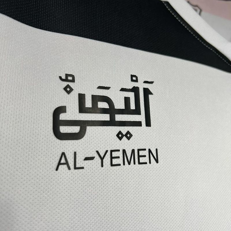 Yemen 2024/25 Yemen 2024/25 White Jersey S-XXXXL 7